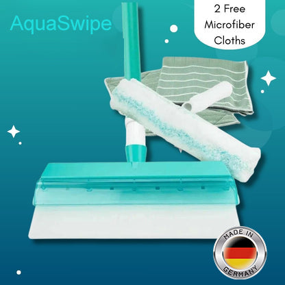 Kit de rodo de silicone reciclável para janelas AquaSwipe