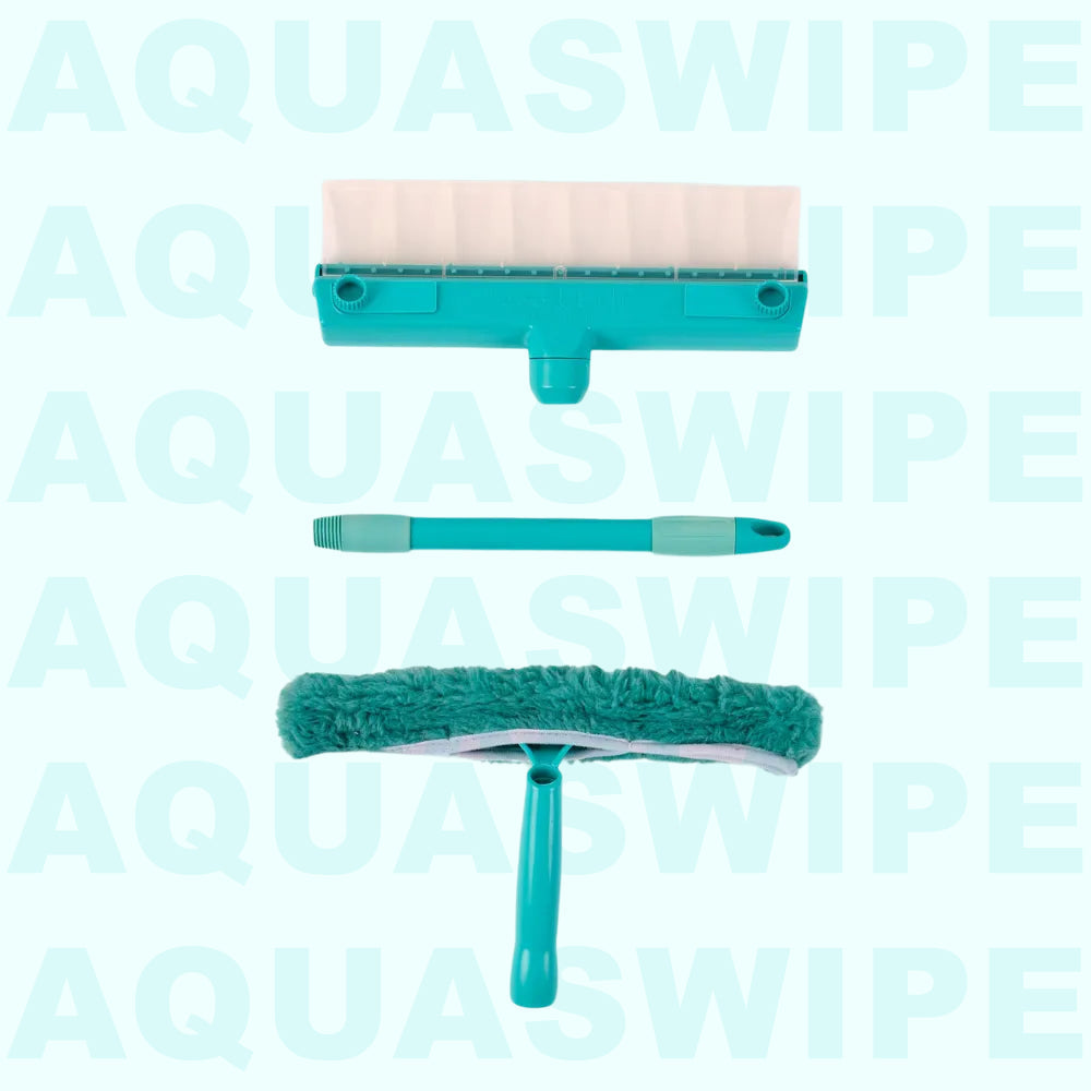 Kit de rodo de silicone reciclável para janelas AquaSwipe