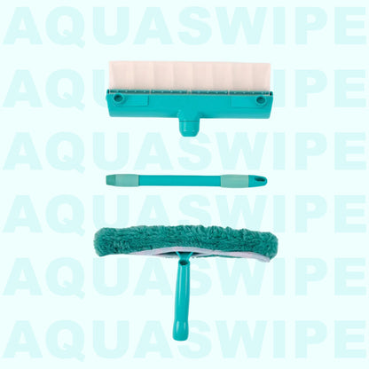 Kit de rodo de silicone reciclável para janelas AquaSwipe