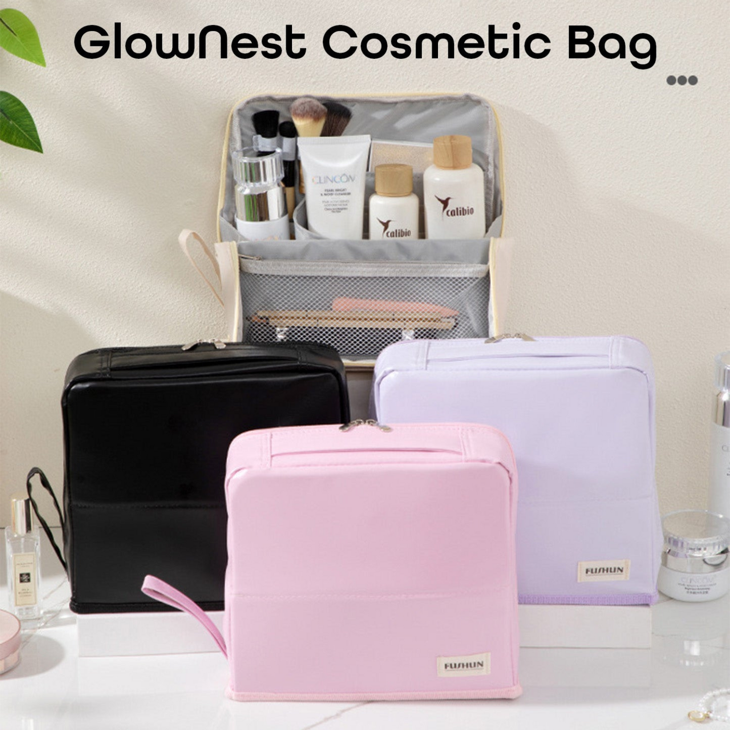 GlowNest - Cosmetics Bag